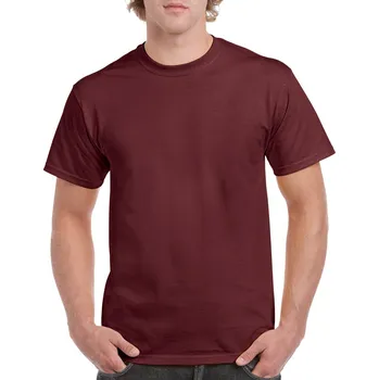 Pánské tričko Gildan Heavy Cotton™ Adult T-shirt, červená (Maroon)