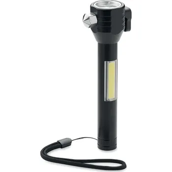 Svítilna Nouzové kladívko 3v1 - HAMALUZ, černá