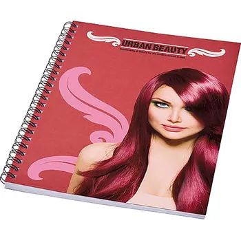 Zápisník Desk-Mate® barevný kroužkový zápisník A5, červená