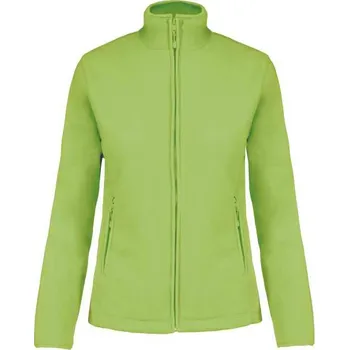 Pánská bunda Kariban Maureen - Ladies' Full Zip Microfleece Jacket, zelená (Lime)