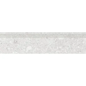 Dlažba Rako Rave DCPVD899 schodovka 30x120 rice bílošedá rekt.