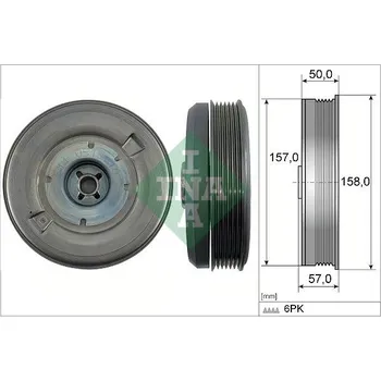 Řemenice, klikový hřídel Schaeffler INA 544 0513 10