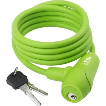 Sport Zámek M-Wave 8x1500mm silikonový zelený