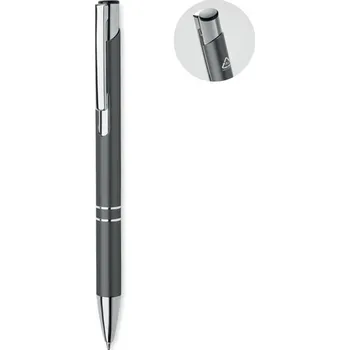 Kuličkové hliníkové pero - DONA, titanová