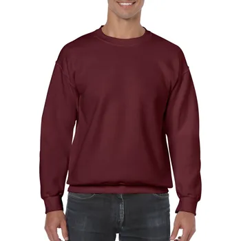 Pánská mikina Gildan Heavy Blend™ Adult Crewneck Sweatshirt mikina, červená (Maroon)