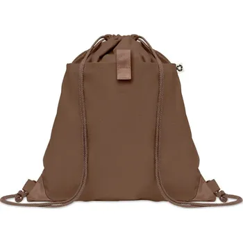 Městský batoh Stahovací batoh z bavlny - PANDA BAG, khaki/černá