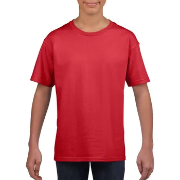 Chlapecké tričko Gildan Softstyle® Youth T-shirt, červená (Red)