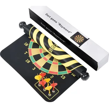 Magnetický terč na šipky RAYMOND, černá