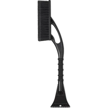 Hrablo na sníh SNOW&ICE - Košťátko/škrabka na sníh a led, černá