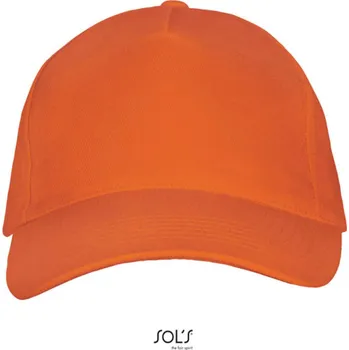 Kšiltovka Sol's Long Beach - 5 Panel Cap, oranžová (Orange)