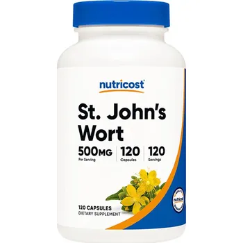 Fitness strava Nutricost St Johns Wort 500 mg 120 kapslí