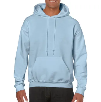 Oblečení a móda Gildan Heavy Blend™ Adult Hooded Sweatshirt mikina, modrá (Light Blue)