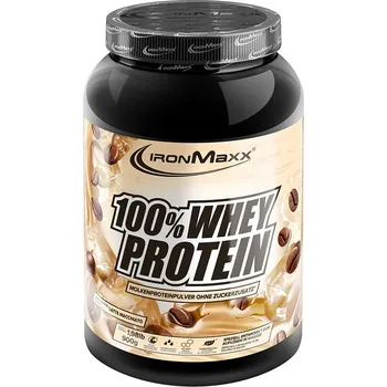 Protein Ironmaxx 100% Whey Protein 900 g Příchuť: Latte Macchiato