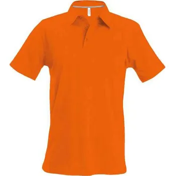 Pánské tričko Kariban Men's Short-sleeved Polo Shirt, oranžová (Tennessee Orange)