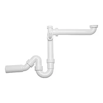 Sifon BLANCO 137287 Příslušenství speciální zápachová uzávěrka 6/4" ploché provedení