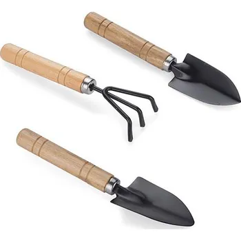 Sada nářadí Mini sada zahradnických nářadí FLOWER, béžová