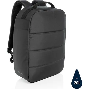brašna na notebook Nedobytný batoh na 15,6' notebook Impact z RPET AWARE™, čern, černá