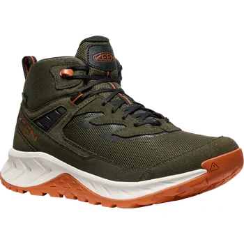 Pánská treková obuv Obuv Keen Hightrail Mid WP M Forest night/gold flame 44,5