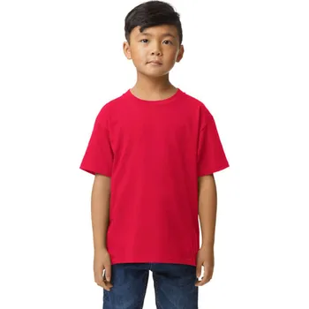 Dětská móda Gildan Softstyle® Midweight Youth T-shirt, červená (Red)