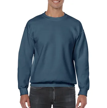 Pánská móda Gildan Heavy Blend™ Adult Crewneck Sweatshirt mikina, modrá (Indigo Blue)