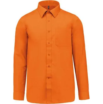 Zdravotnický oděv Kariban Jofrey Long-sleeved Shirt, oranžová (Tennessee Orange)
