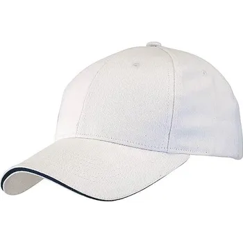 Kšiltovka Kšiltovka 6-ti panelová LIBERTY, bílá