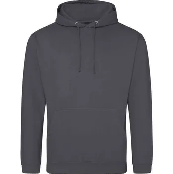 Pánská mikina Just Hoods College Hoodie, šedá (Charcoal)