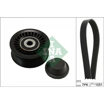 Sada žebrovaných klínových řemenů Schaeffler INA 529 0486 10