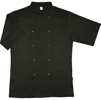 Gastro oděv Dennys London Unisex kuchařský rondon s krátkým rukávem DD70S Black XS