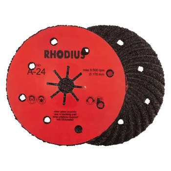 Brusný kotouč RHODIUS Fibrové disky SFA 180 x 22,23 P24 PROline