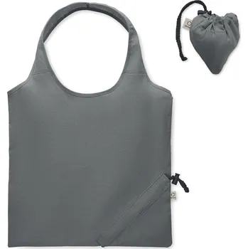 Skládací nákupní taška 140g - CARRIE COLOUR, tmavě šedá