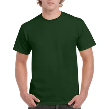 Pánské tričko Gildan Ultra Cotton™ Adult T-shirt, zelená (Forest Green)