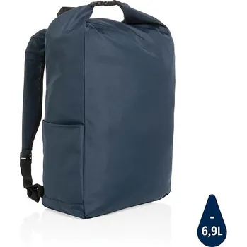 Městský batoh Základní rolltop batoh Impact z RPET AWARE™, námořní modř, modrá