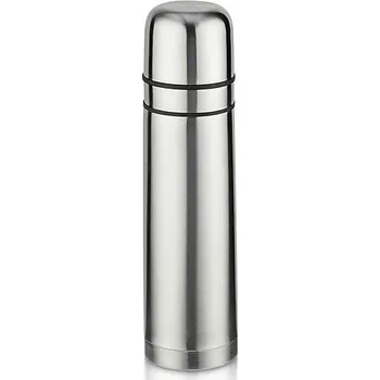 Termoska Termoska s dvěma hrnky PAVO 750 ml, stříbrná