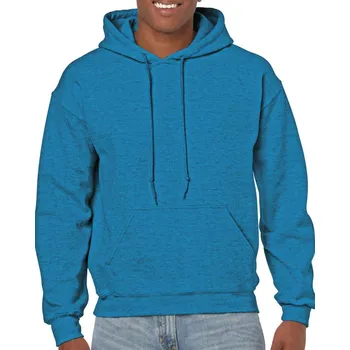 Pánská móda Gildan Heavy Blend™ Adult Hooded Sweatshirt mikina, modrá (Antique Sapphire)