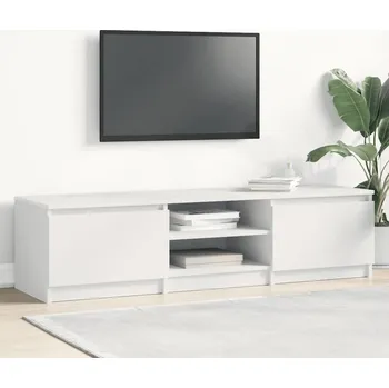 Televizní stolek vidaXL TV stolek 140 x 40 x 35,5 cm kompozitní dřevo [800648] Barva: Bílá