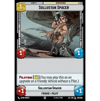 Karetní hra Sullustan Spacer 255/202/753 - Jump to Lightspeed Typ karty: Standard