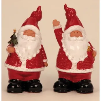 Vánoční dekorace Mikuláš 18,5cm různé druhy