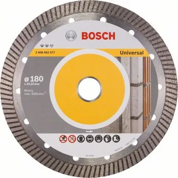 Řezný kotouč BOSCH Diamantový rezací kotouc Expert for Universal Turbo 180 x 22,23 x 2,4 x 12 mm