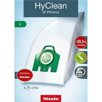 Domácí spotřebič Miele Sáčky do vysavače HyClean 3D Efficiency U, 4 ks