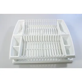 Organizace kuchyně PLAST TEAM - Odkapávač s podnosem bílý