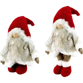 Vánoce PROHOME PROHOME - Skřítek dekorace 68cm vánoční