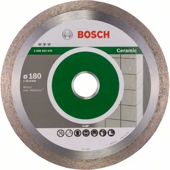 Řezný kotouč BOSCH Diamantový rezací kotouc Best for Ceramic 180 x 25,40 x 2,2 x 10 mm
