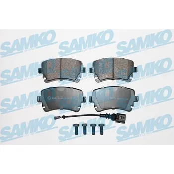 Brzdová destička Sada brzdových destiček, kotoučová brzda SAMKO 5SP1206