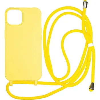 Pouzdro na mobilní telefon Kryt na mobil Mobile Origin Lanyard Case Yellow iPhone 14