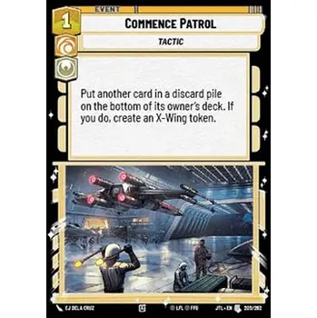 Sběratelská karetní hra Commence Patrol 205/202 - Jump to Lightspeed Typ karty: Standard