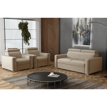 Sedací souprava Falco Sedací souprava Petrit 3+1+1 Paros béžová