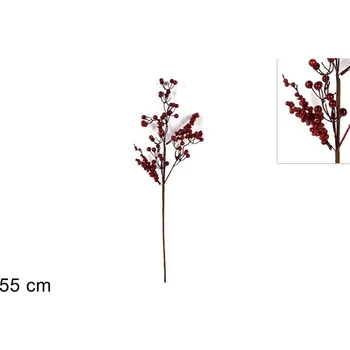 Vánoční dekorace PROHOME - Větvička vánoční 55cm zápich