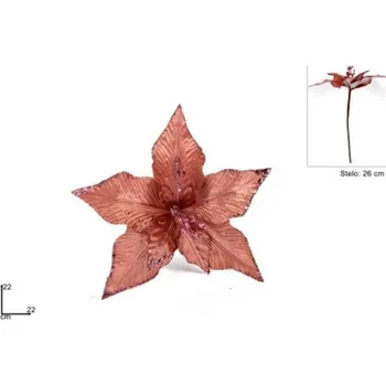 Vánoce PROHOME - Květ vánoční 22cm