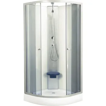 Sprchový box NIKIDO EVORA Sprchový box 90 x 90 cm bílý